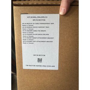 NEW DELL Part#0CCY3K OEM Genuine 2U Cable Management Arm Kit For Poweredge‎ R550